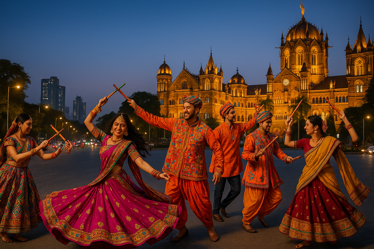 Navratri in Mumbai 2025: Best Garba Nights, Dandiya Events & Travel Guide