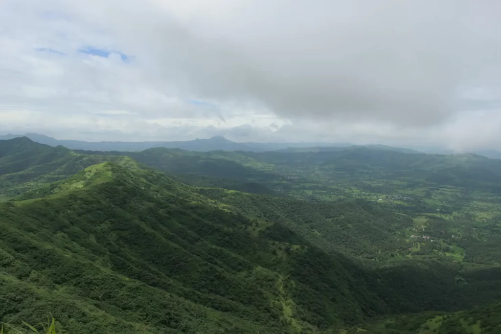 lush green mountains near pune