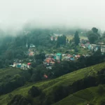 Darjeeling mountainside view