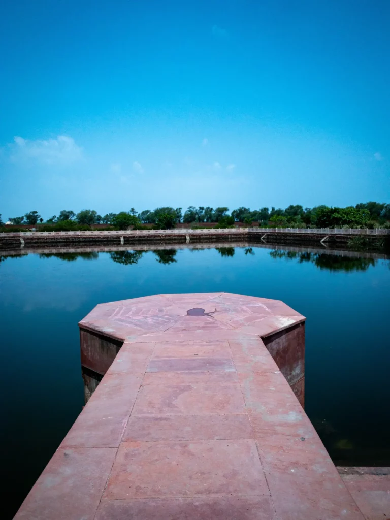 Lake in mathura