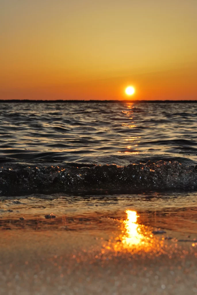 Sunrise on murud janjira beach