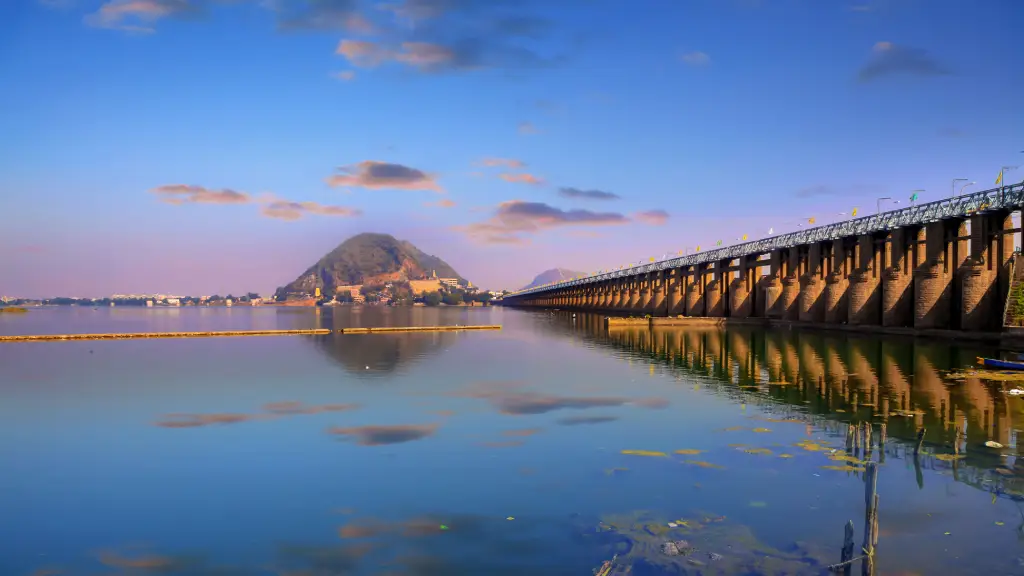 Prakasam Barrage in Vijayawada