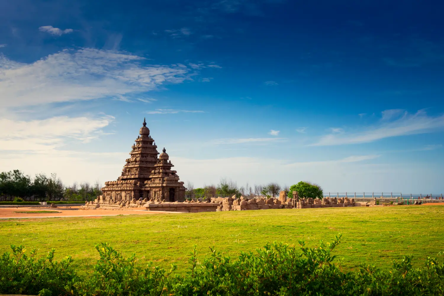 Seashore Temple at Mahabalipuram