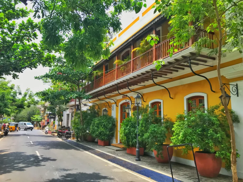 Strolling in Pondicherry