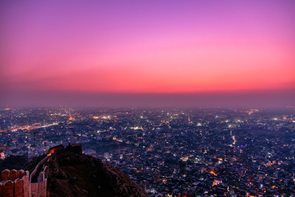 Nahargarh fort sunset point
