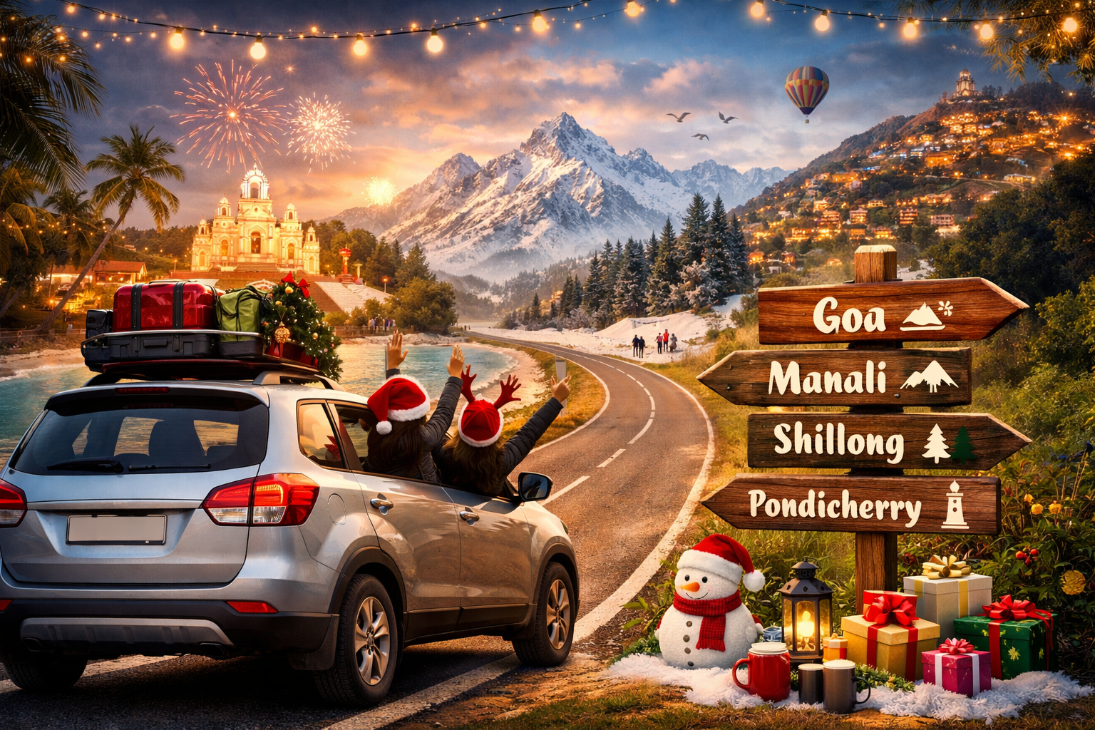 best places to visit during christmas